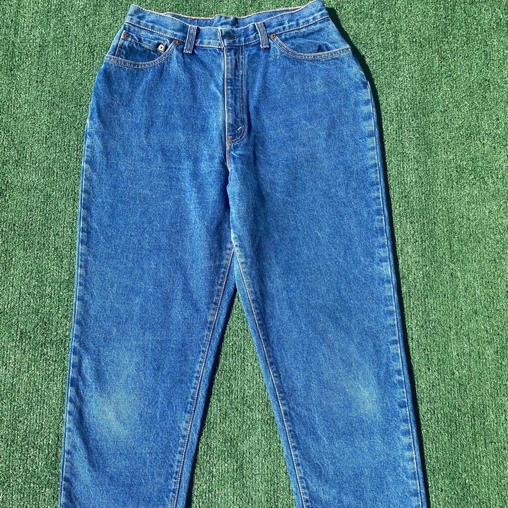 VTG 80’s Levi’s 17505 High Waisted Denim Jeans Women’s SZ 28 Inch Waist USA Made